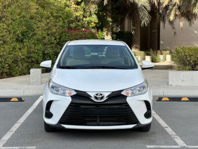 2021 Toyota Yaris SE 1.5L MID OPTION 🌈 Super White Color 🚧 48318 KMS